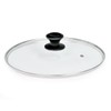 13 In Glass Lid for Frying Pan, Tempered Replacement Cover