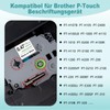 Yuanqimm Compatible with Brother P-Touch Tapes 12 mm TZe-231 TZe-131