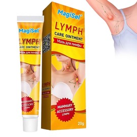 Lymph Nodes Herbal Detox Cream, Lymphatic Care Ointment, Lymphatic Drainage Massage Cream, Lymph Anti-Swelling Herbal Ointment, Massage Eliminates Lymphatic Enlargement, Suitable for All Skin Types, 20 g