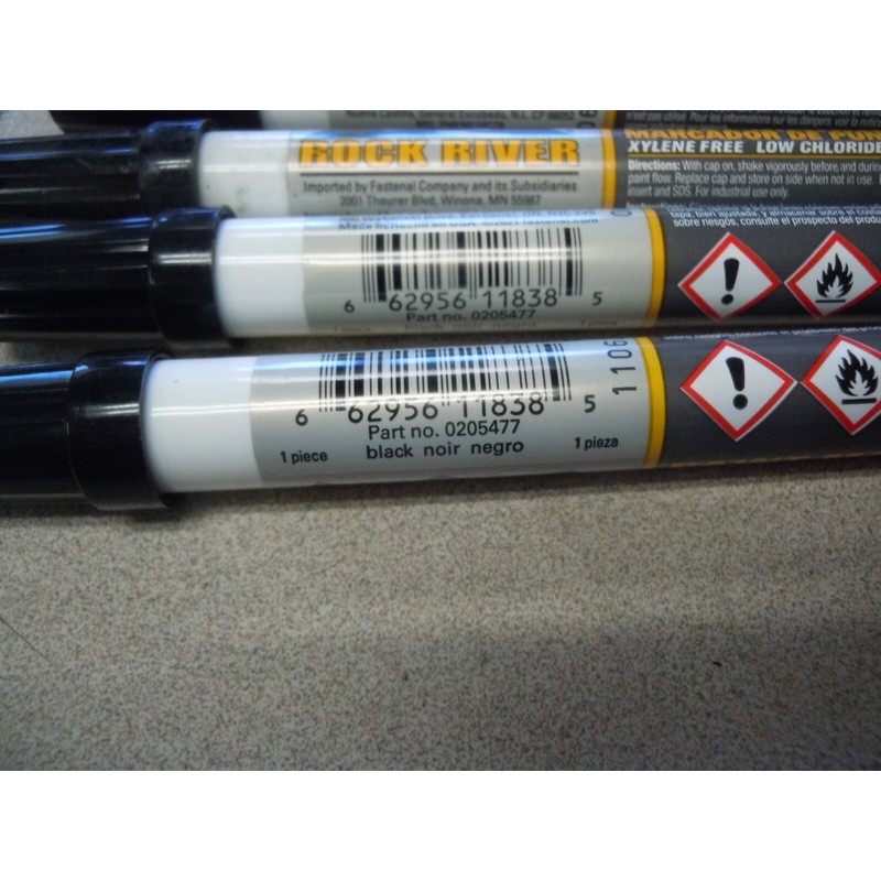 Rock River Black Medium Bullet Tip Xylene-Free Rock River Paint