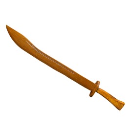 Red Oak Wooden Practice Sword - Training Blade for Cosplay, Costume, Fun L32.5"