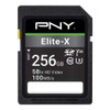 PNY 256GB Elite-X Class 10 U3 V30 SDXC Flash Memory