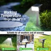 nipify Solar Spot Lights Outdoor, 3 Pack/62 LED Solar Motion