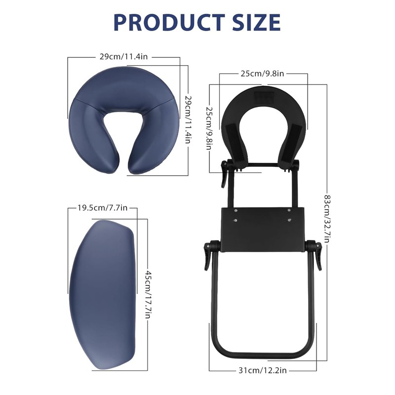 EBANKU Mattress Top Massage Kit,Blue