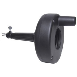Cobra 84150 DRUM AUGER W/CABLE,Black,1/4" x 15'