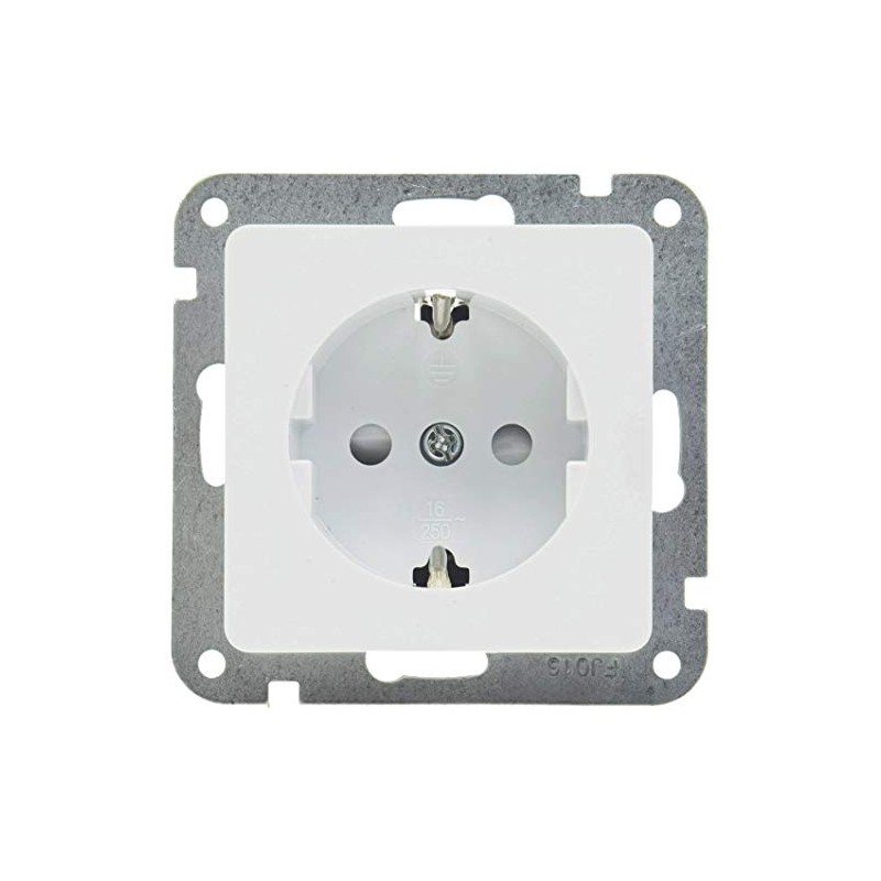Delphi Flush-Mounted Socket with Touch Protection 250 V / 16