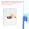 KJKVIVH 3 Pack Magnetic File Holder, Size Refrigerator Storage Pocket