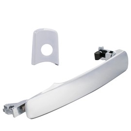 PLDDE 1pc Chrome Exterior Door Handle Front Driver Left Side Compatible with 03-08 Infiniti FX35/FX45 03-07 Infiniti G35/Nissan Murano 08-13 Nissan Rogue 14-15 Nissan Rogue Select 80640-CA012