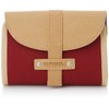 Basil Saddle Bag – Saddlebag, Unisex, Satteltasche Portland-Saddlebag, dunkelrot