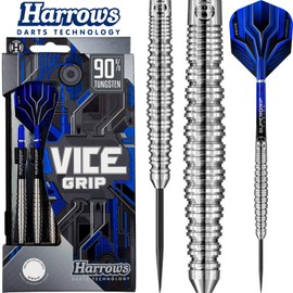 Harrows Steel Darts Vice 90% Tungsten Steeltip Dart Steel Dart (22 g)