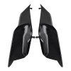 Unbranded Unpainted Black Stretched Side Cover Panel For Harley Road