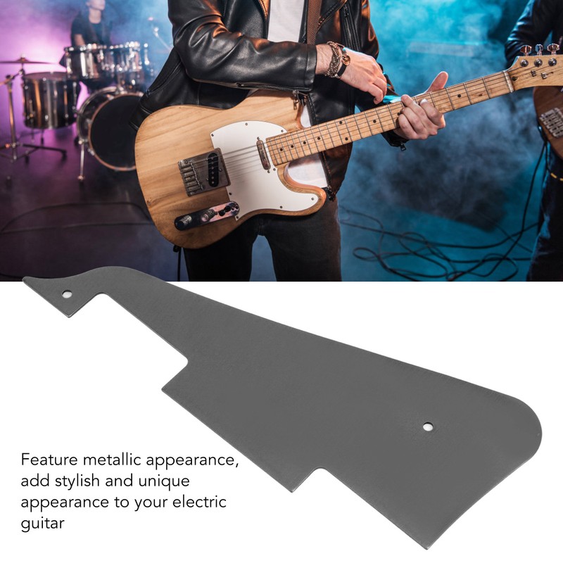 Electric Guitar Pickguard Metal Anodized Lightweight Scratch Protection Guitar Guard
