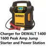 coming data AC/DC Adapter Power Charger For Dewalt 1400 1600 Peak amp jump stater station