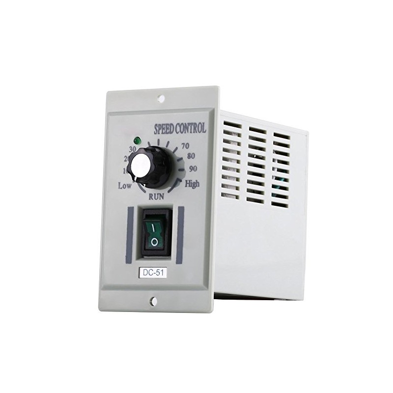 Oumefar Motor Speed Controller, DC 24V-90V Adjustable Single-Phase Motor Speed