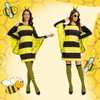 RISINGOR Bee Costumes for Adults, Bumblebee Bee Costume Women with