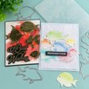 BAOFALI 3D Embossing Folder for Card Making Fish Texture Pattern