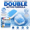 Dorwrnln Bio-Enzyme Washing Machine Cleaner Tablets 24 Pack, 5X Power