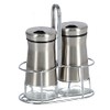 Zeller 19631 Salt and Pepper Shaker Set, Clear