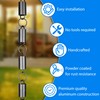 Rain Chains Pacific - Channel Link Rain Chain 8.5 FT