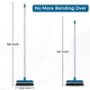 Stiff Bristle Deck Brushes for Scrubbing Heavy Duty with Rubber