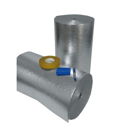 RV Comfort Kit White Finish(Includes 4' x 25' 100 sq ft Insulation & 25' Foil Tape) Multipurpose Insulation for your RV