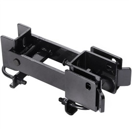 Chain Link Fence Lock Double Gate Latch for 1-5/8" or 2" Frame - Commercial Strong Arm Double Gate Latchs for Metal Gates