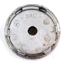 TSW Wheels C-F80 CC60F Chrome with Black Logo Center Cap 60MM