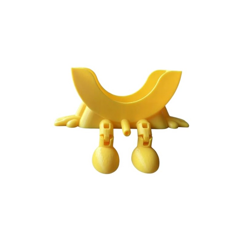 Cute suspended sponge holder with drainage hole, 3D printed tabletop
