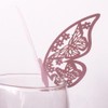 GSHLLO 50 Pcs Paper Butterfly Table Place Name Cards 3D
