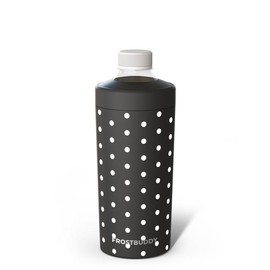 Universal XL Can Cooler - Made to fit almost every 12-24oz can and bottle - Stainless Steel Vacuum Sealed:_Polka Dot