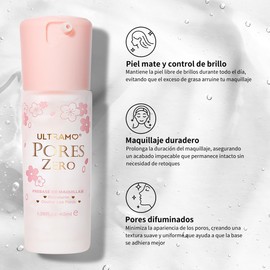 ULTRAMO Primer de Maquillaje, Prebase de Maquillaje en Gel 40ml