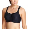 Sujetador deportivo 5021, Panache, Mujer, Negro, 40DD