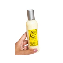 Honey Facial and Body Scrub 200ml by Elegance Natural Skin Care Exfoliating Abrasive Contains Honey and Coconut Made in Small Batches By Family Business