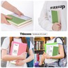 2 Pack A5 Spiral Notebook, 400 Pages Notepad Wirebound Notebook,