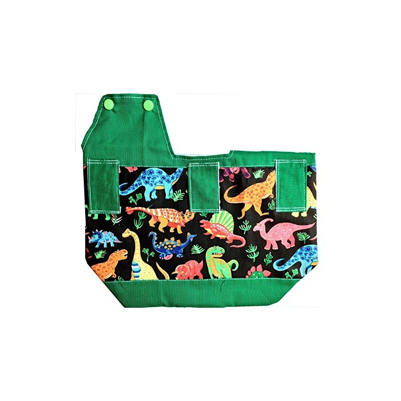 Catheter Belly Bag Holder. Drainage Bag Cover. Dinosaurs Pattern. Nutex