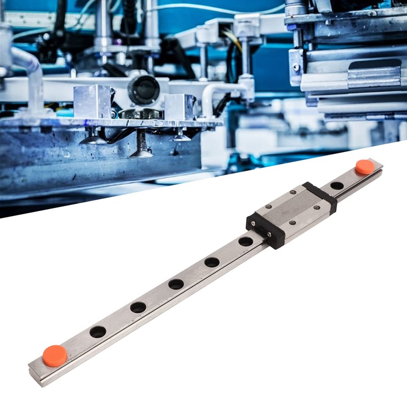 Linear Rail Guide, 200MM MGN9H Linear Guide Rail Slide, Linear