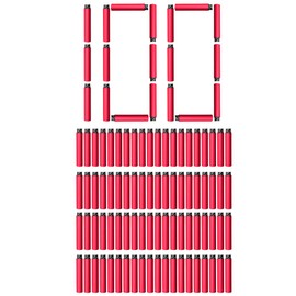 Dart Zone Max Standard-Length Pro Foam Darts – 100ct