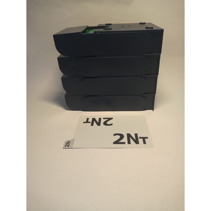 SuperBridgeBox - set of 4 with 100% plastic biddingcards (Blue)