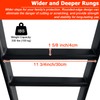 RV Bunk Bed Ladder, 55" Interior Adjustable Travel Trailer Twin