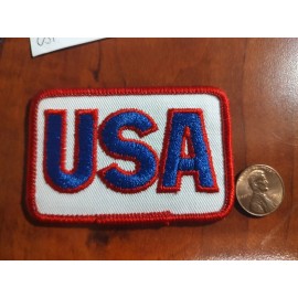 Vintage Voyager USA Patch Emblem United States Patriotic NEW Iron-On or Sew