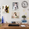 8x10 Picture Frame with Pearl for Wedding, Silver Plated Photo