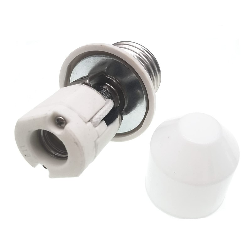 E26 to E11 Light Socket Adapter,Porcelain Standard Medium E26/E27 Screw
