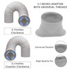 Portable Air Conditioner Window Vent Kit, Adjustable Window Seal Slide