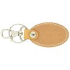 Kawasaki Oval Leather Key Chain N J70020145