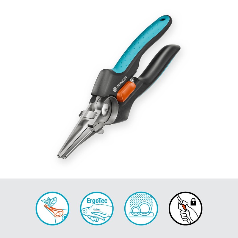 Gardena GripCut 12213-20 Harvesting Shears Made of Stainless Steel with