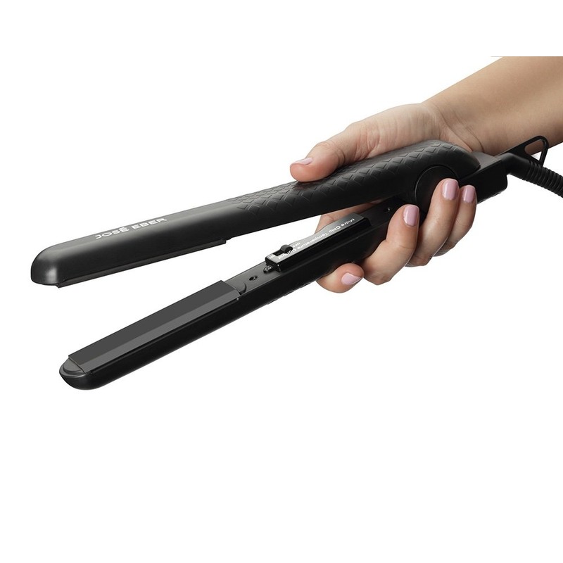 Jose Eber Ceramic Flat Iron, Dual Voltage, (Black)