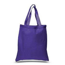 Set of 6 Blank Cotton Tote Bags Reusable 100% Cotton Reusable Tote Bags