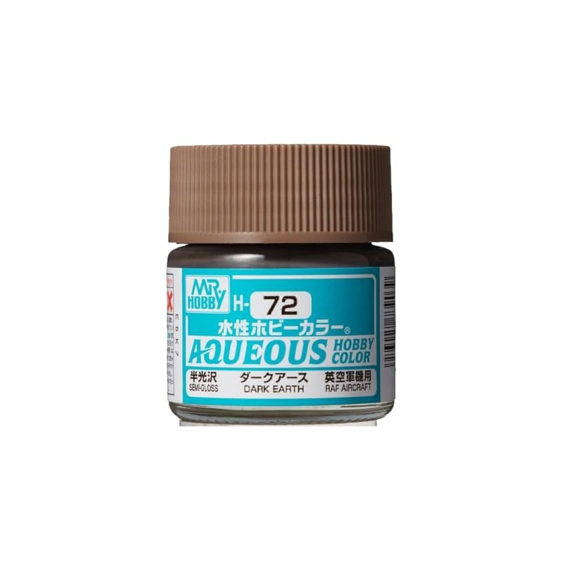 Unbekannt Mrhobby Aqueous Hob. Colour 10 ml Dark Earth (Mrh-h-072)