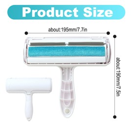 tiyiyok Pet Hair Remover, Highly Effective Anti Dogs and Cat Hair Brush, Lint Roller Pet Hair for Beds, Sofas, Sweaters & Clothes, Reusable Lint Brush, Cat Hair Brush