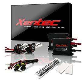 Xentec 5202 12000K HID xenon bulb x 1 pair bundle with 35W Digital Slim Ballast x 2 (Blue Violet)